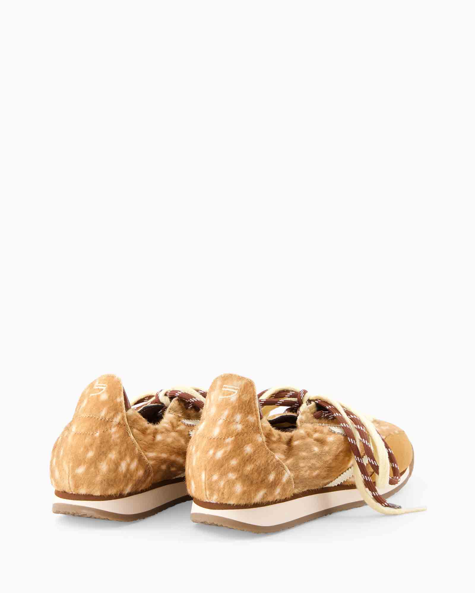 sandalen, sandalen met vacht, nepachtige bont, open achterkant, vetersluiting