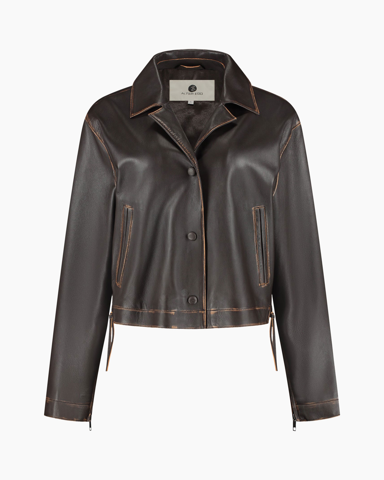 Kleding, Jas, leren jas