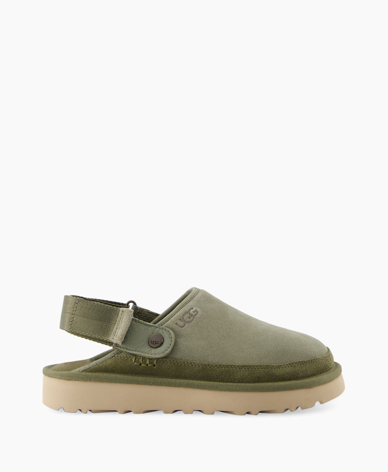 Gesploafer M Goldencoast Clog Groen