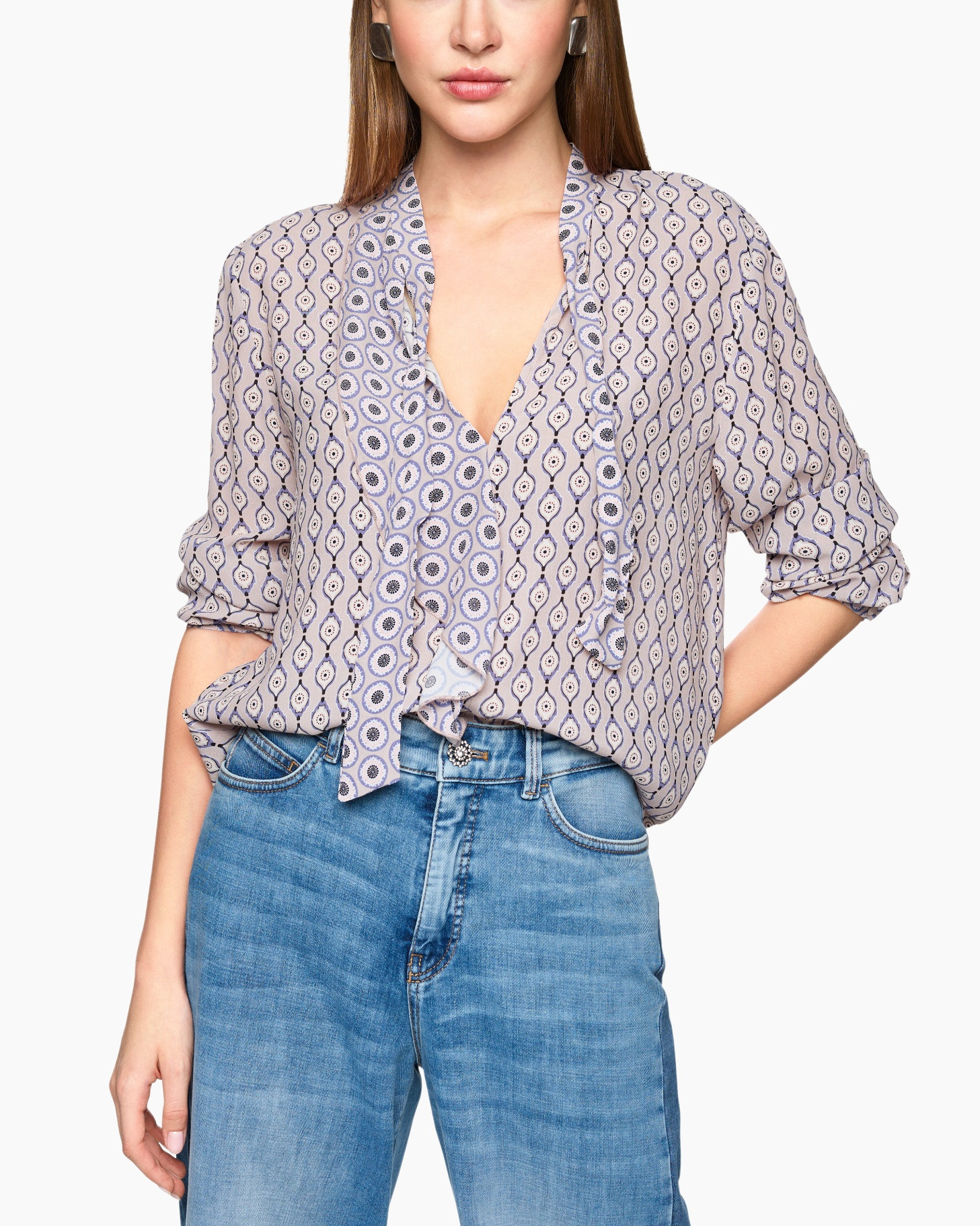 Blouse Zc 51.06 W16 Rose