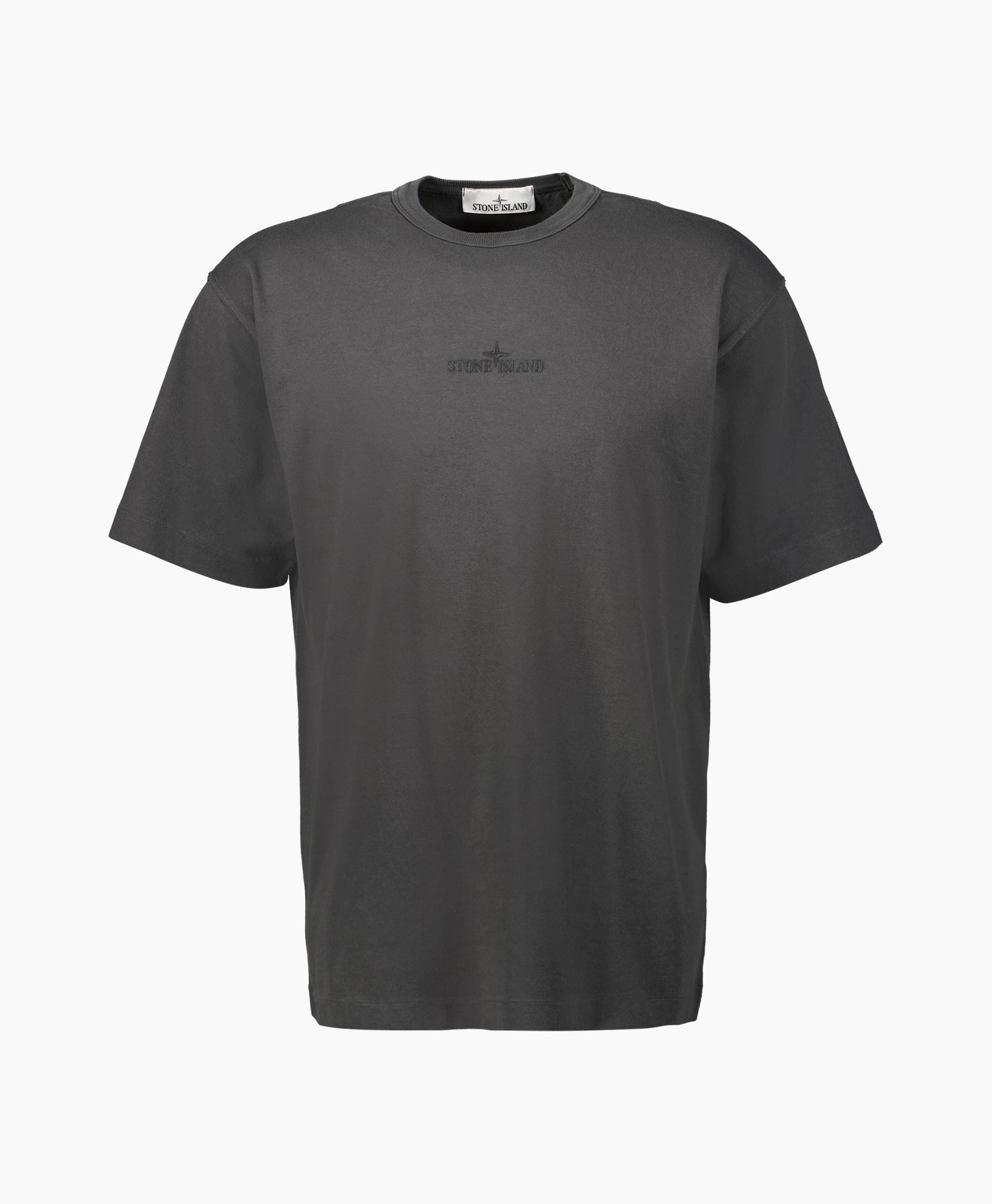 Stone Island T-shirt Korte Mouw 20444 Donker Grijs