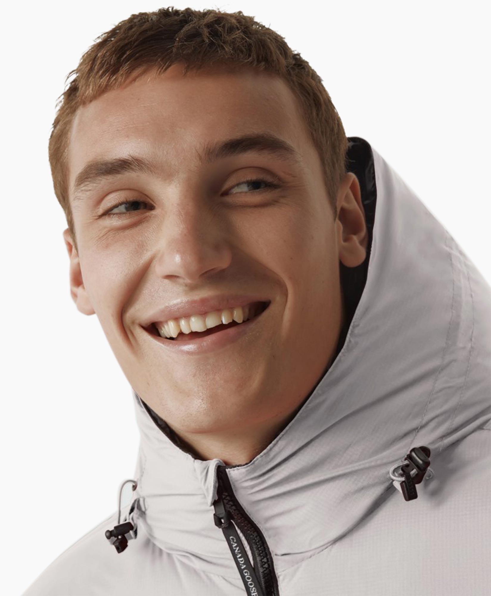 Canada Goose Gewatteerde Jas Lodge Hoody Grijs