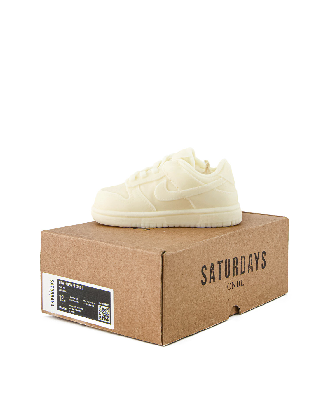 Saturdays Cndl Kaars Dunk Low Wit