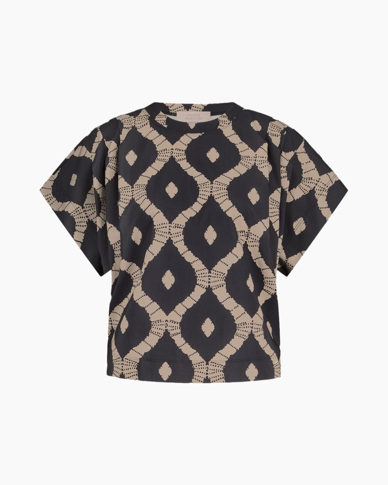Top Renske Batik Top Rood