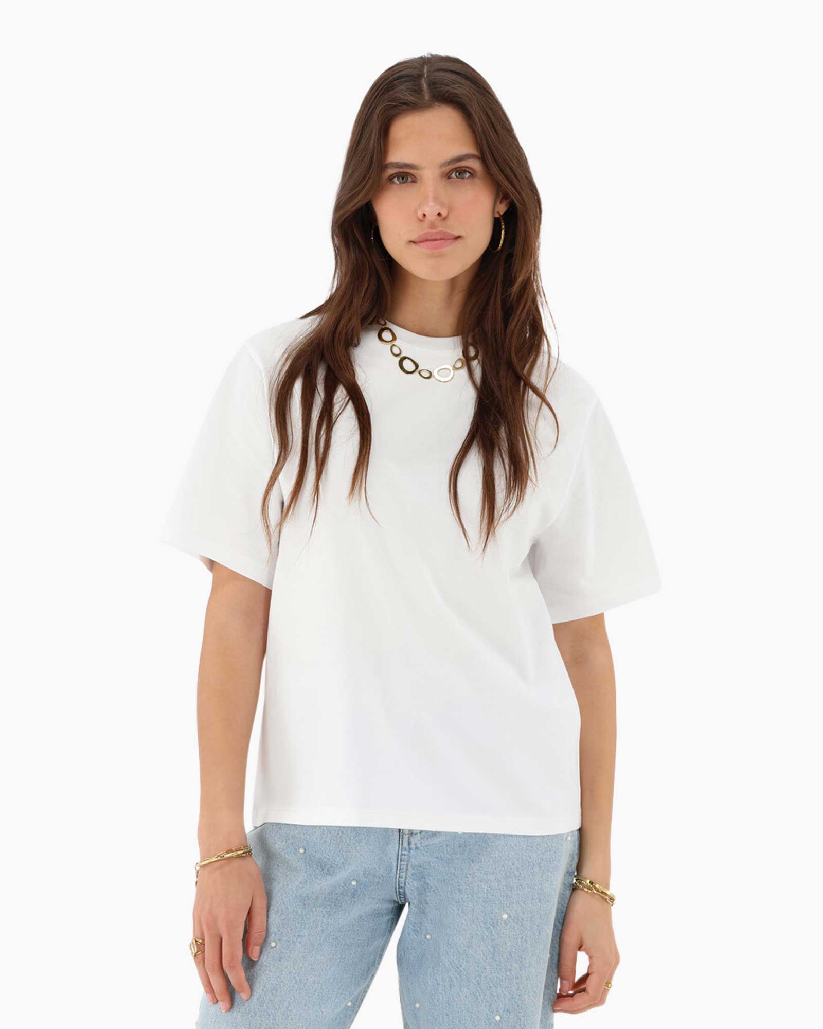 T-shirt Riviera Tee Wit