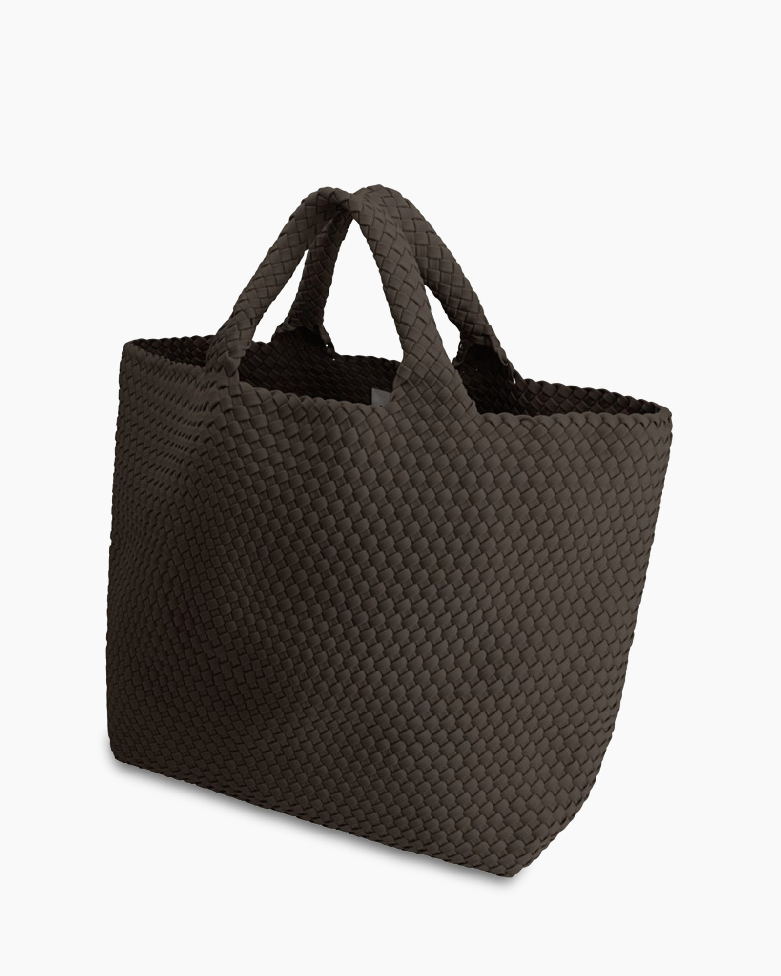 Schouder/hand Tas Extra Large Donker Bruin