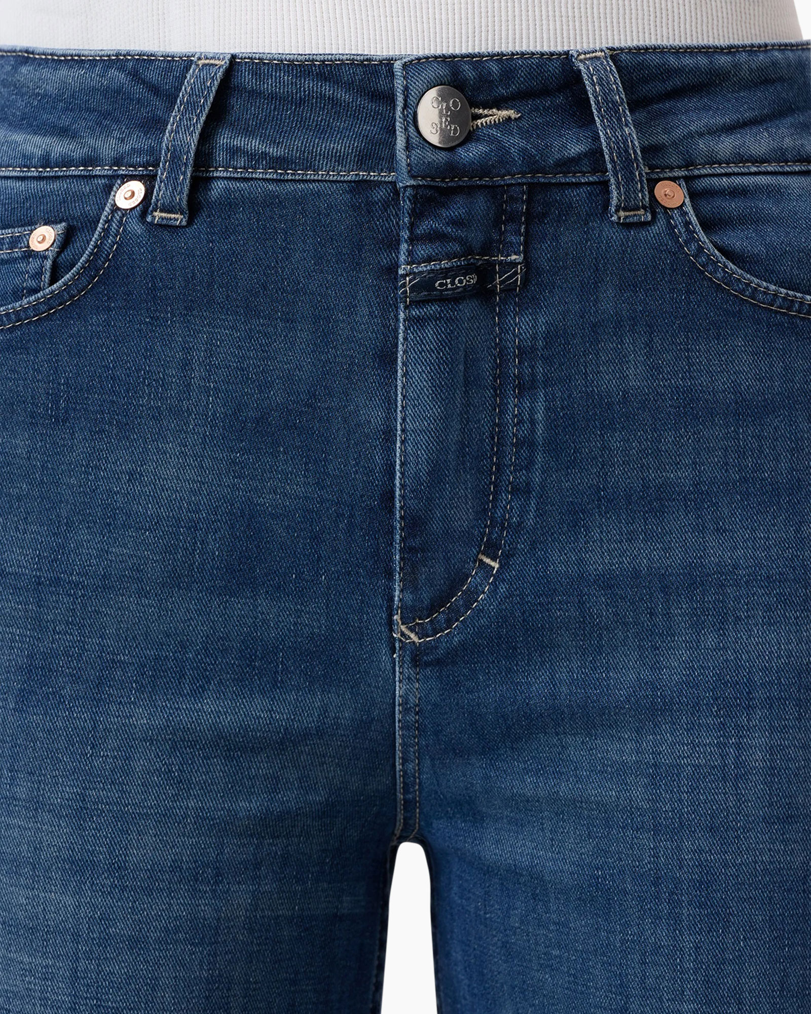 Jeans Glow Up Donker Blauw