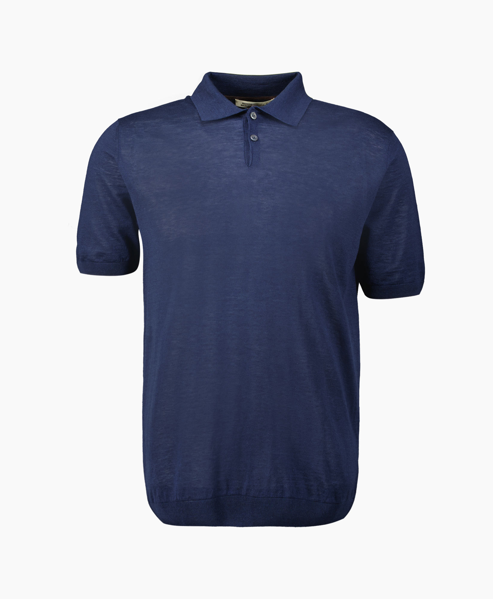 Polo Light Knitted Donker Blauw