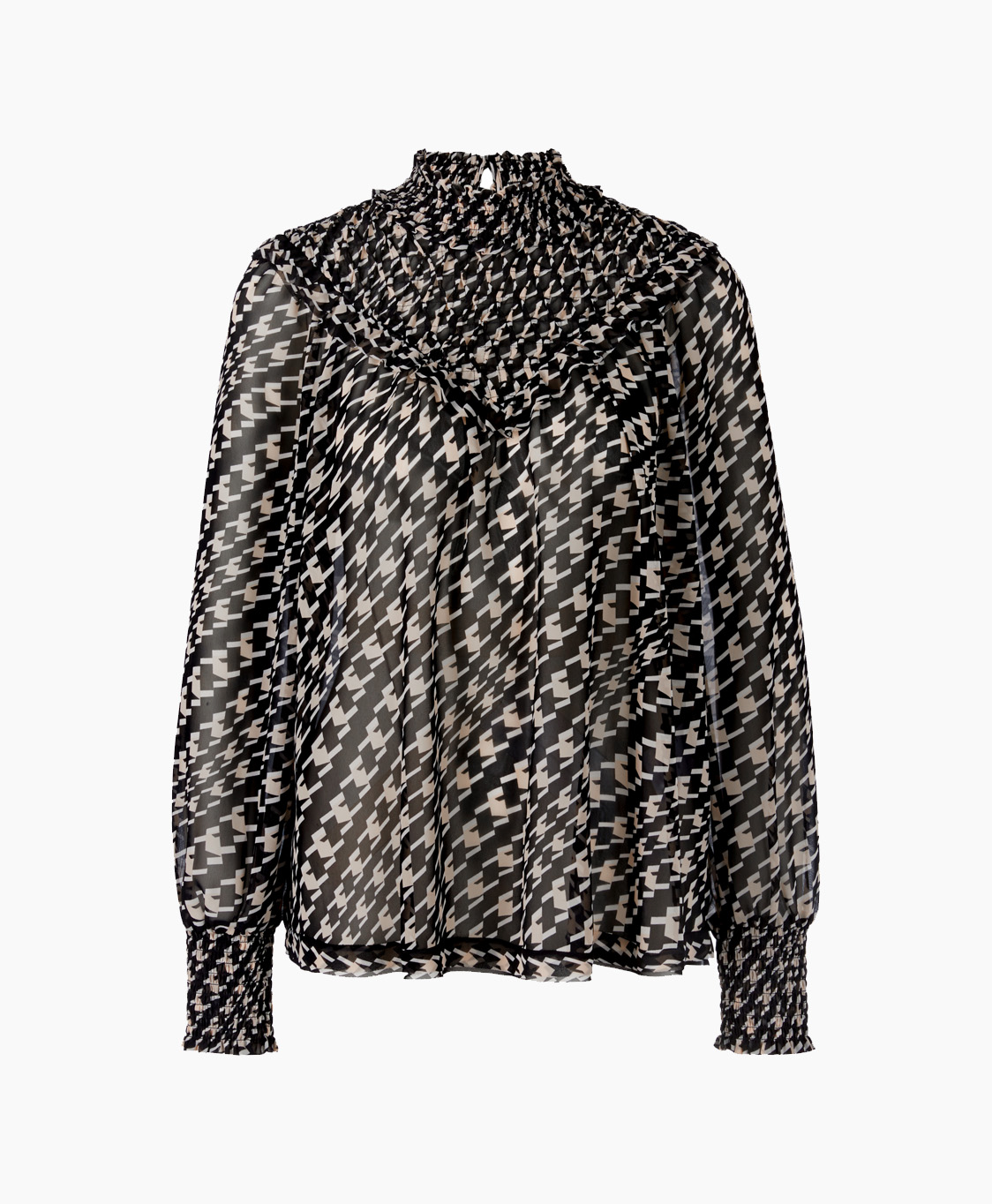 Marccain Collectie Blouse Uc 51.04 W41 Zwart