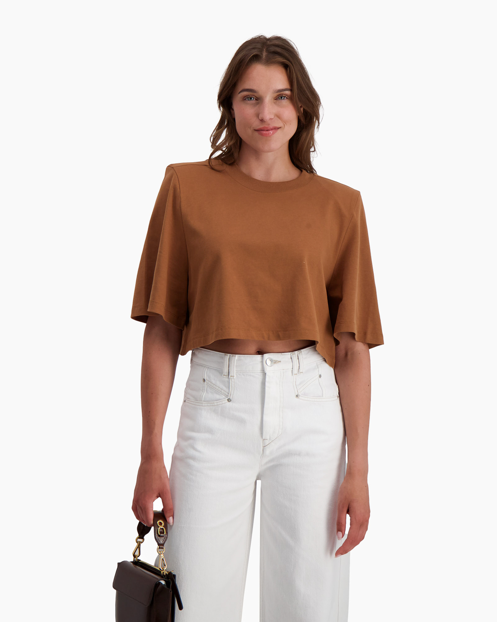 Top & T-shirt Zaely-gz Caramel