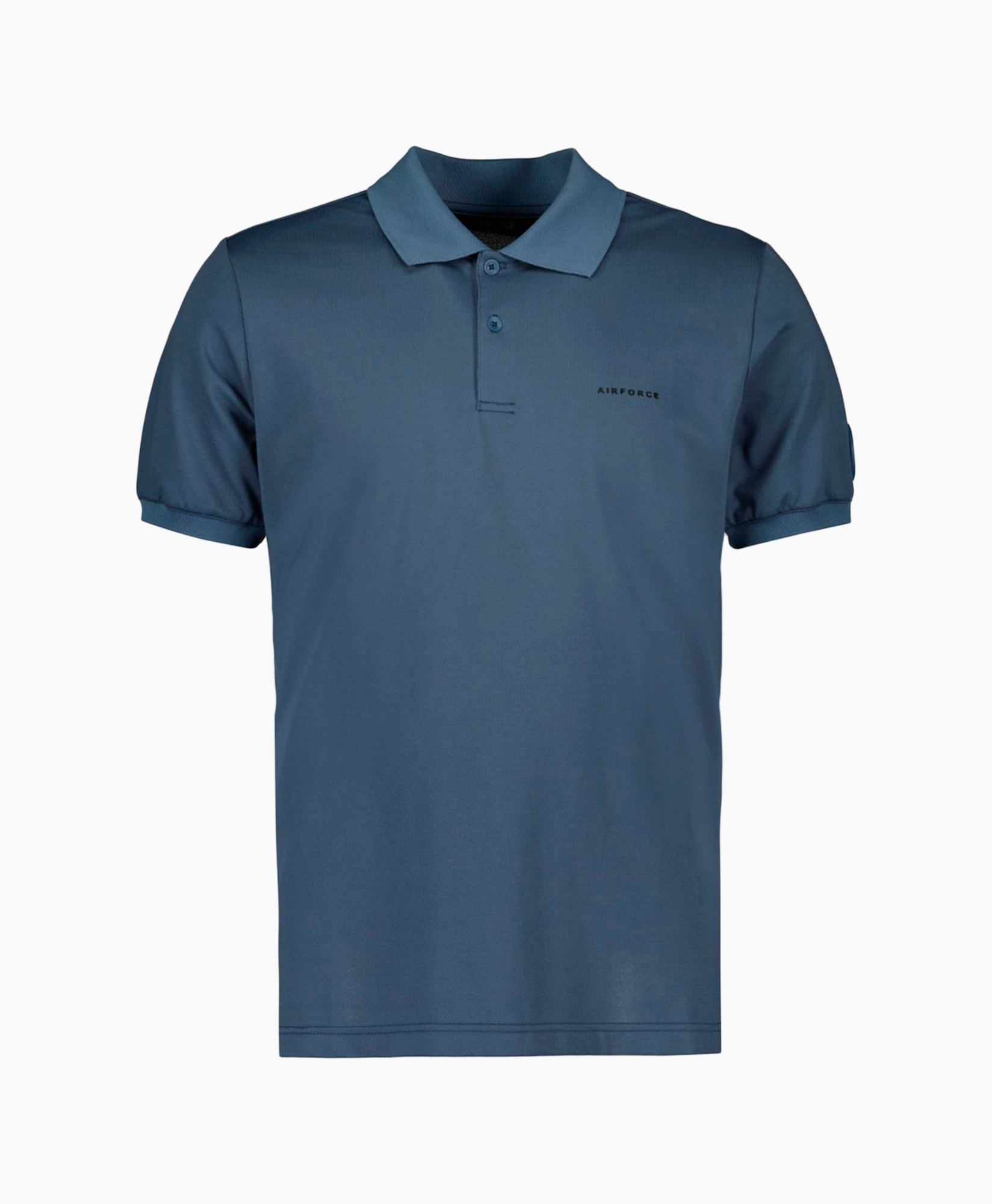 Airforce Polo Ttt Badge Polo Licht Blauw