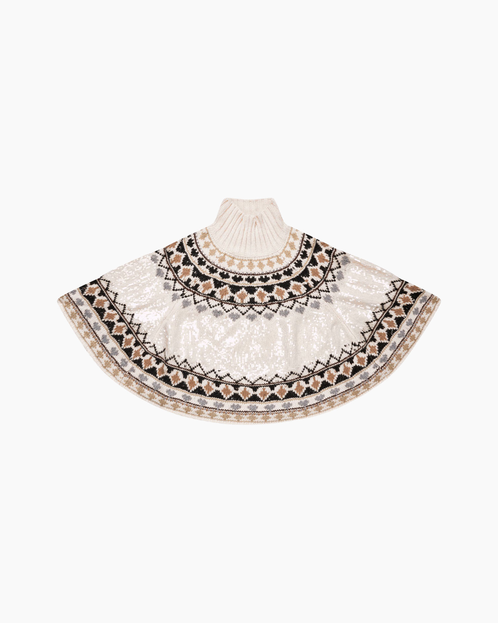 omslagdoek, poncho, halsboord, gebreid, patroon