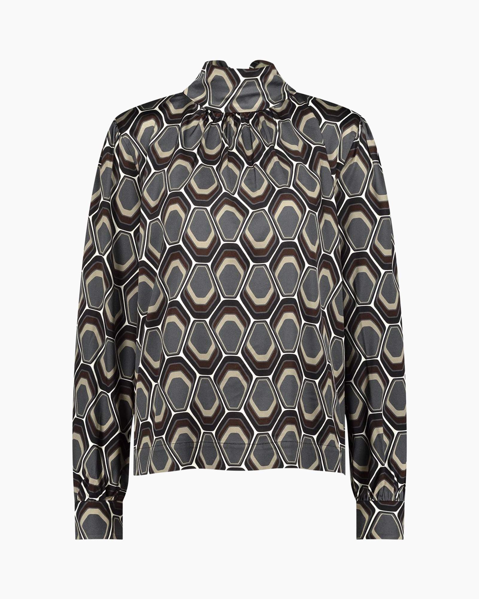 Blouse Inzie Graphic Blouse COMBO L