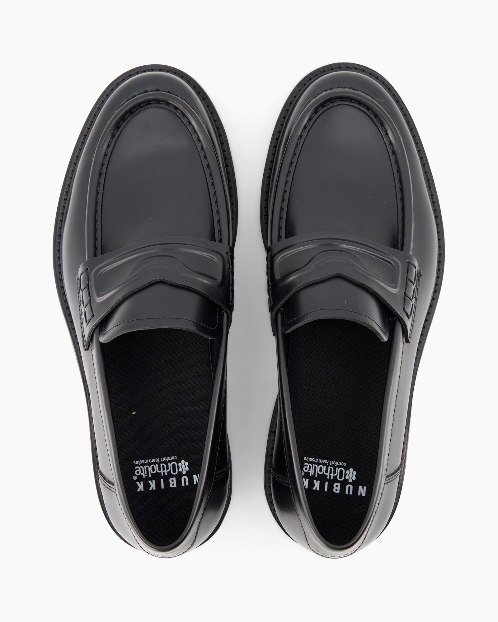 loafer, slip-on, donkergrijs, leer, schoenband