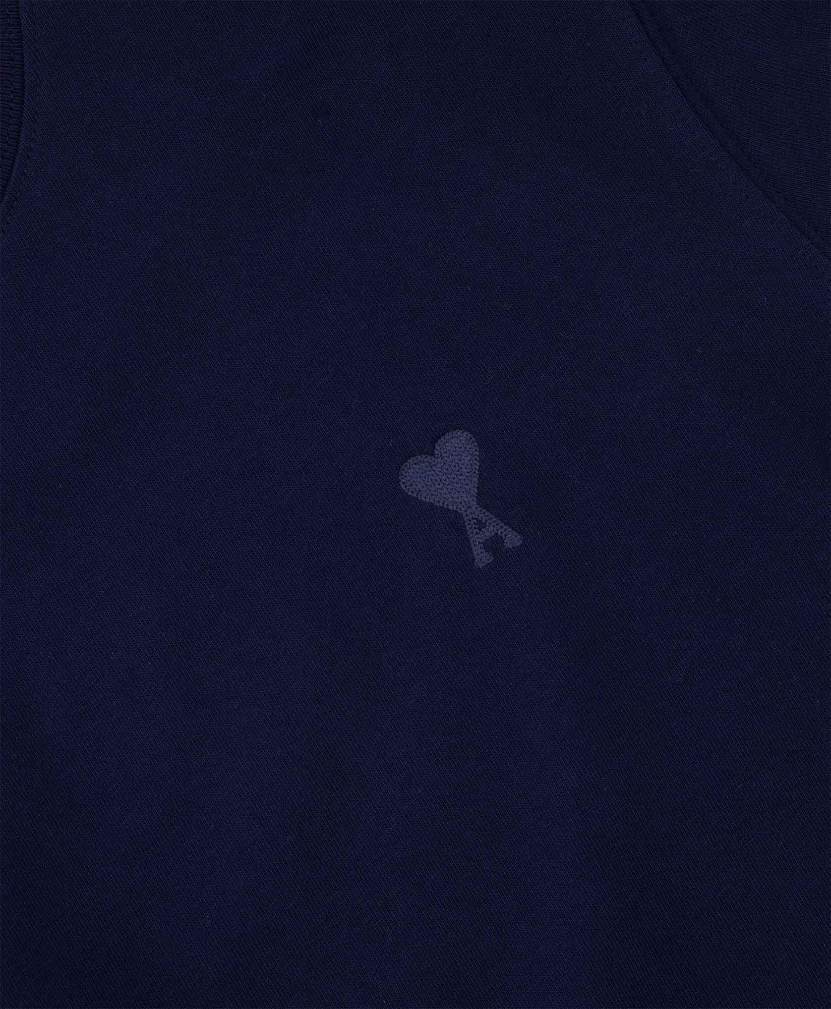Ami T-shirt Uts022.726 Donker Blauw
