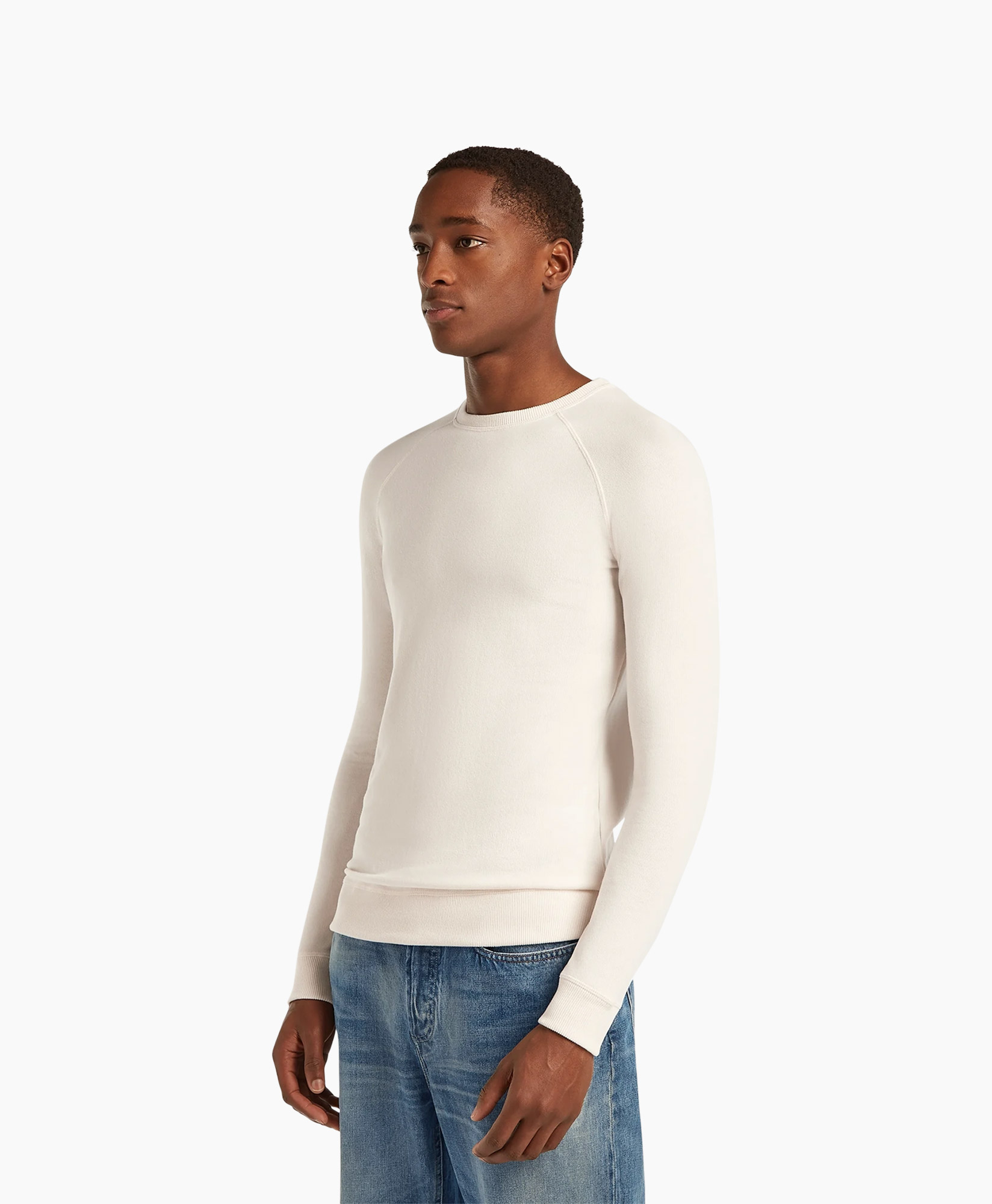 Pullover Jv Raglan Cmj Off White