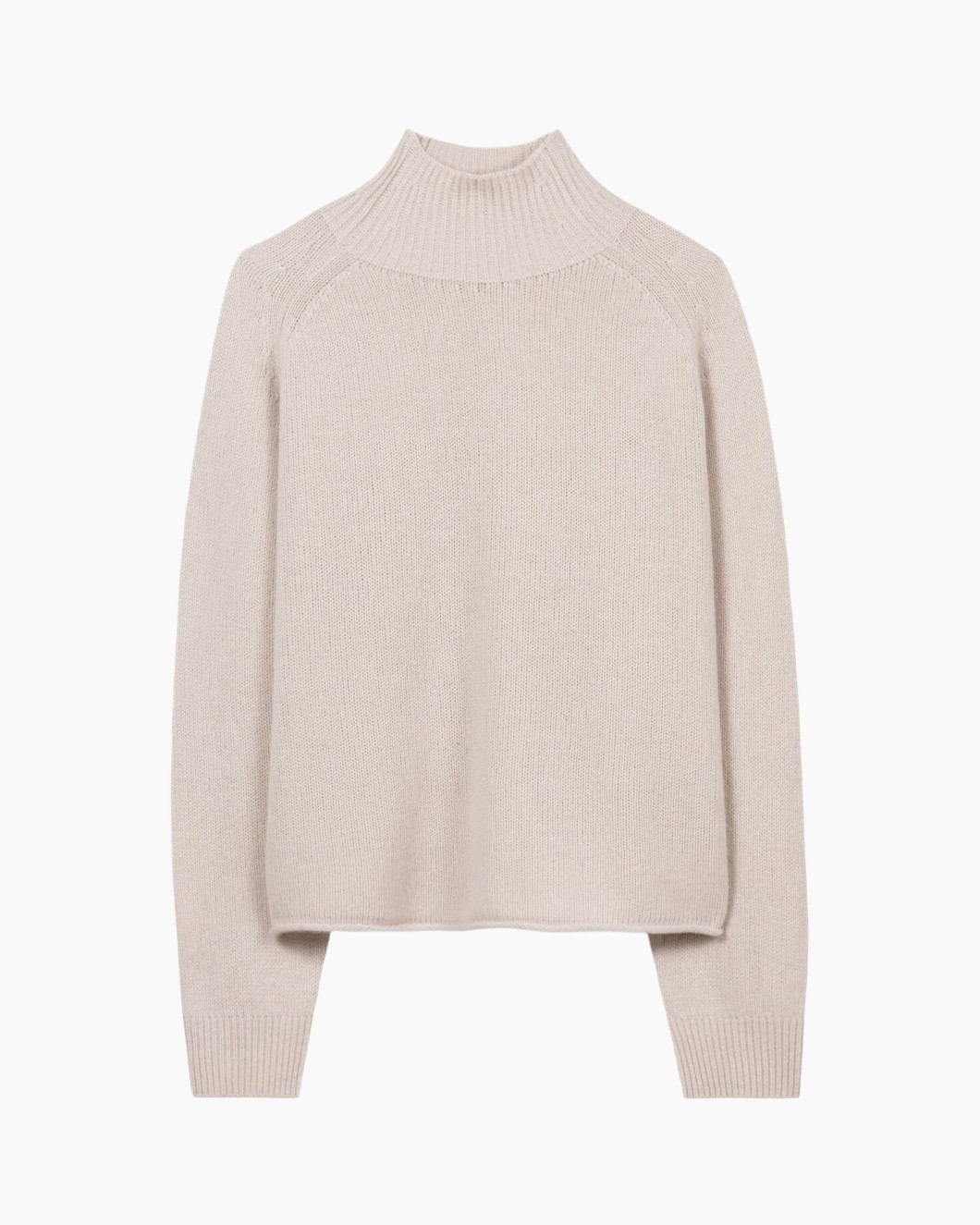 trui, breisel, turtleneck, beige, pullover