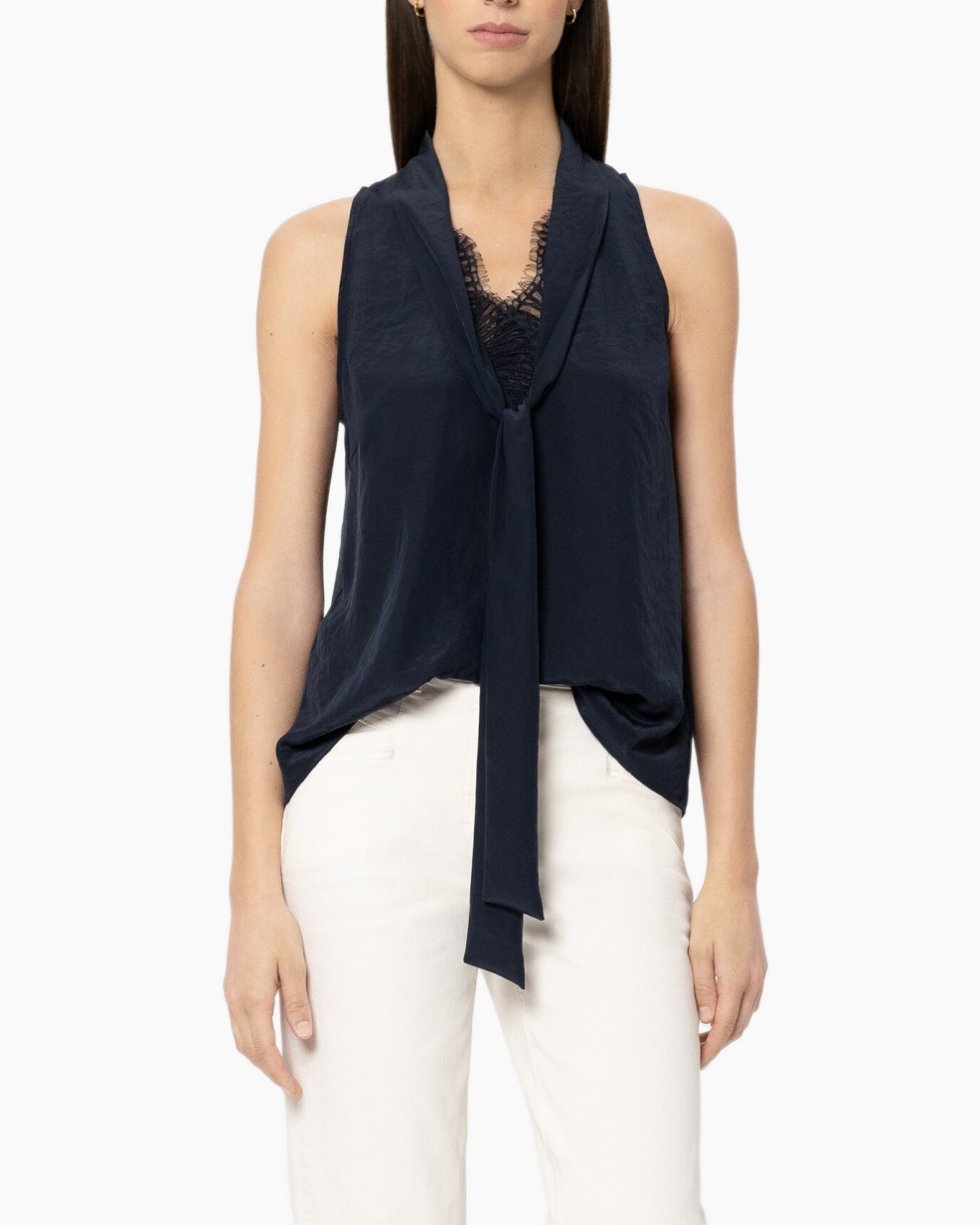 Blouse, Vest, Adult, Person, Woman