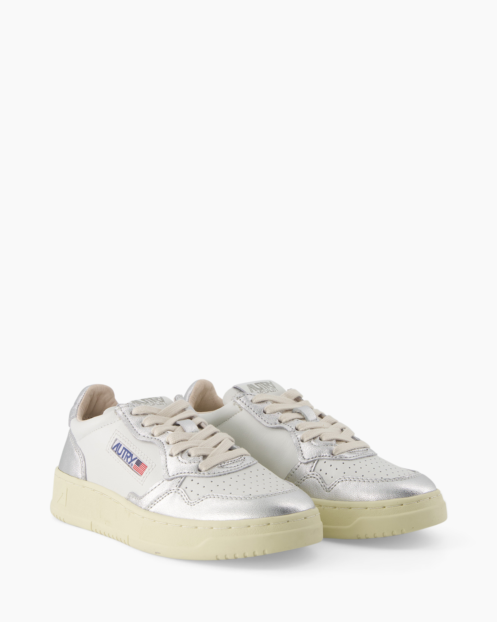 Sneaker Medalist Low Zilver