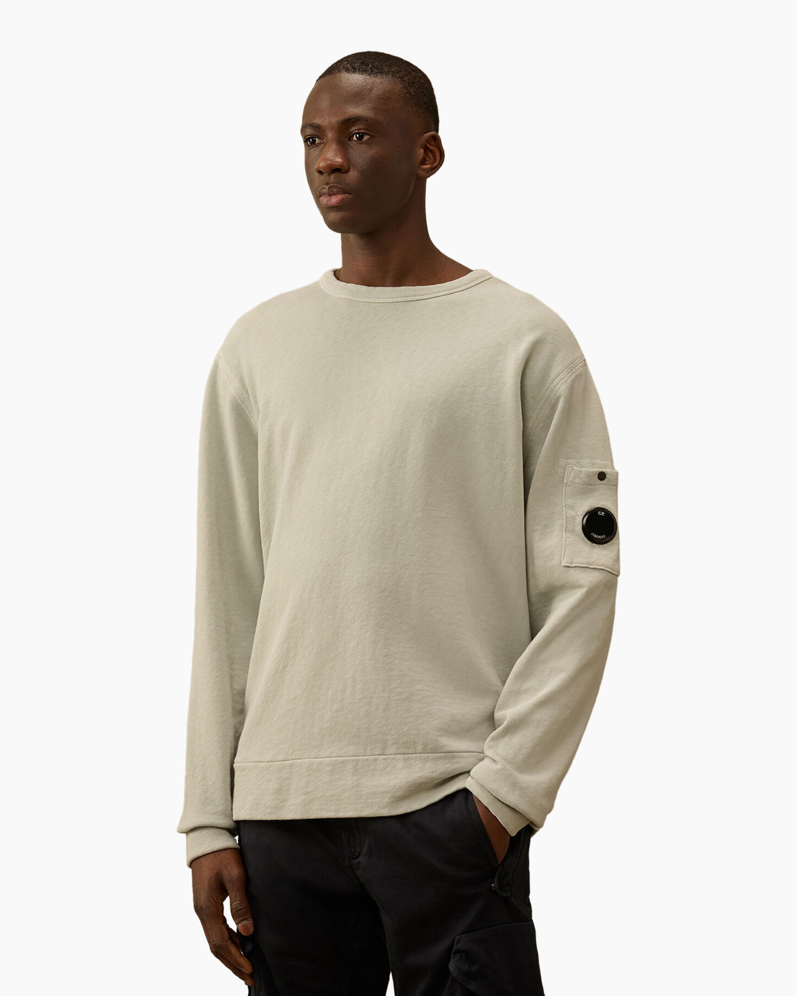 Sweater Crewneck Sweatshirt Licht Grijs