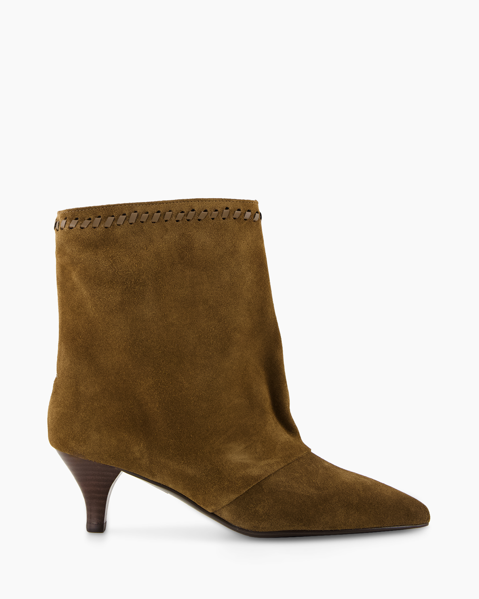 Enkellaars Tl-maeve Taupe