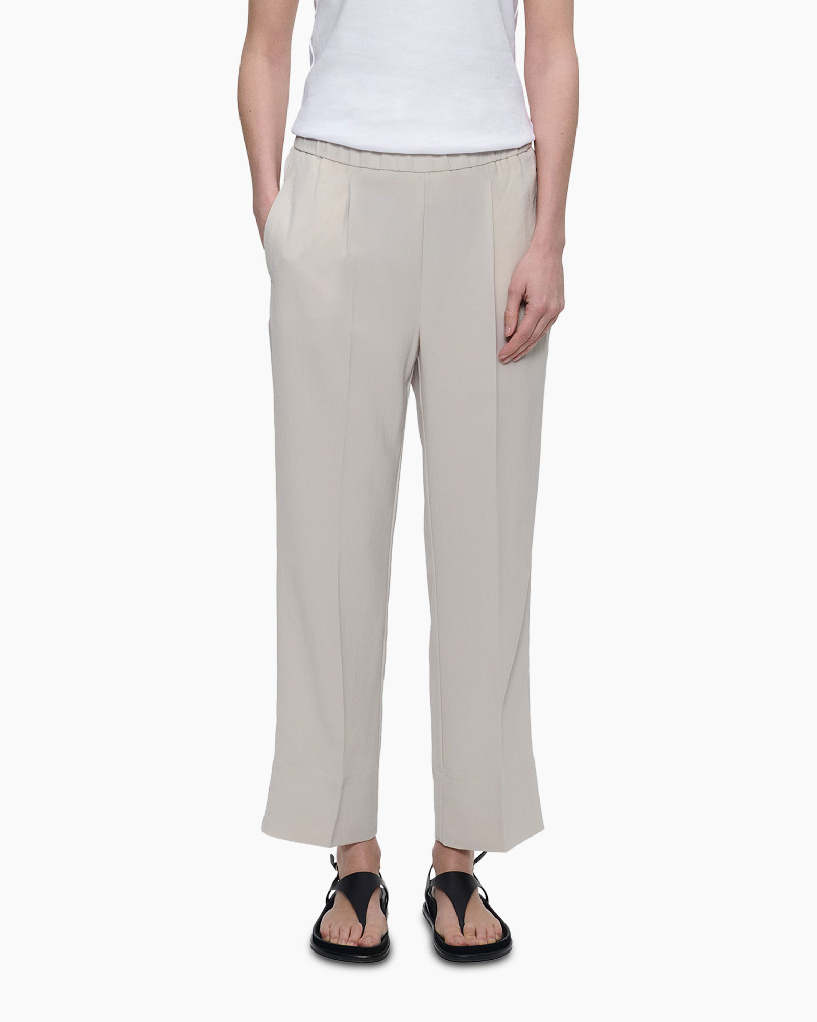 Pantalon Japanese Crepe Sydney Ecru