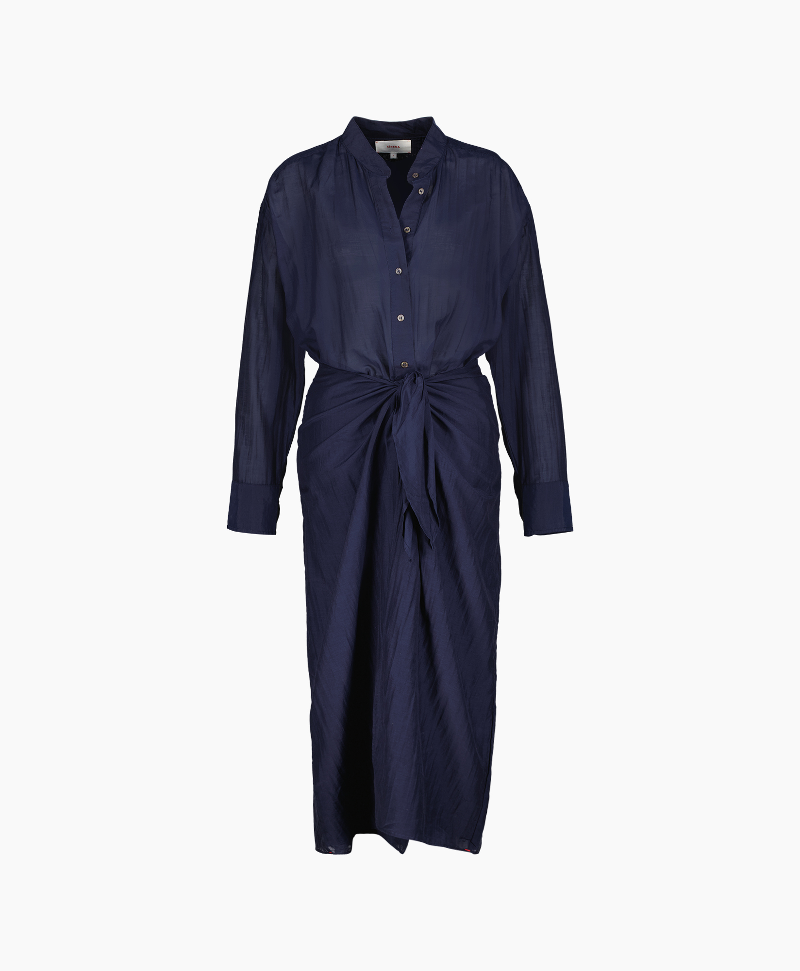 Xirena Midi Jurk Alana Dress Blauw