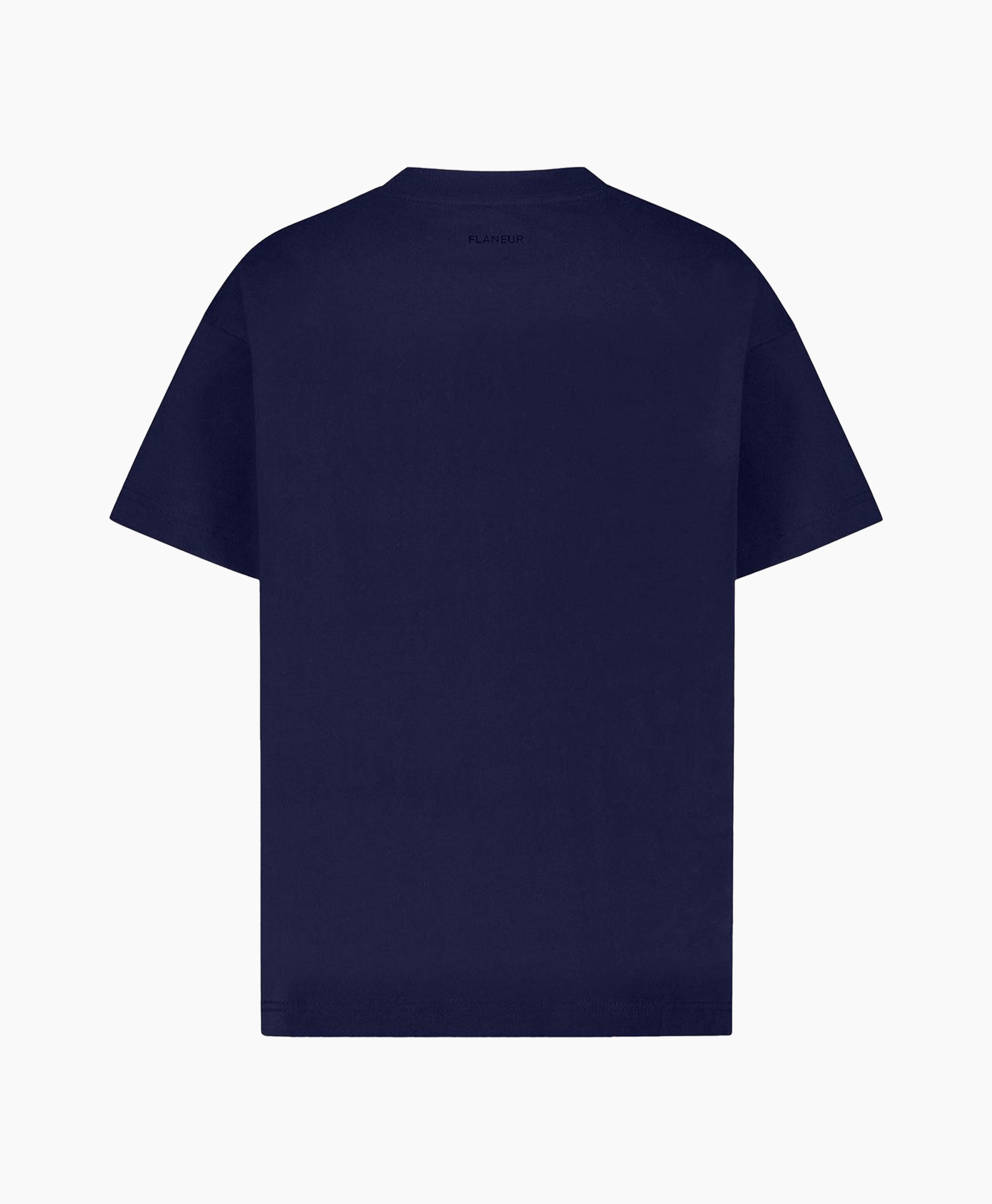 T-shirt Korte Mouw Signature Donker Blauw