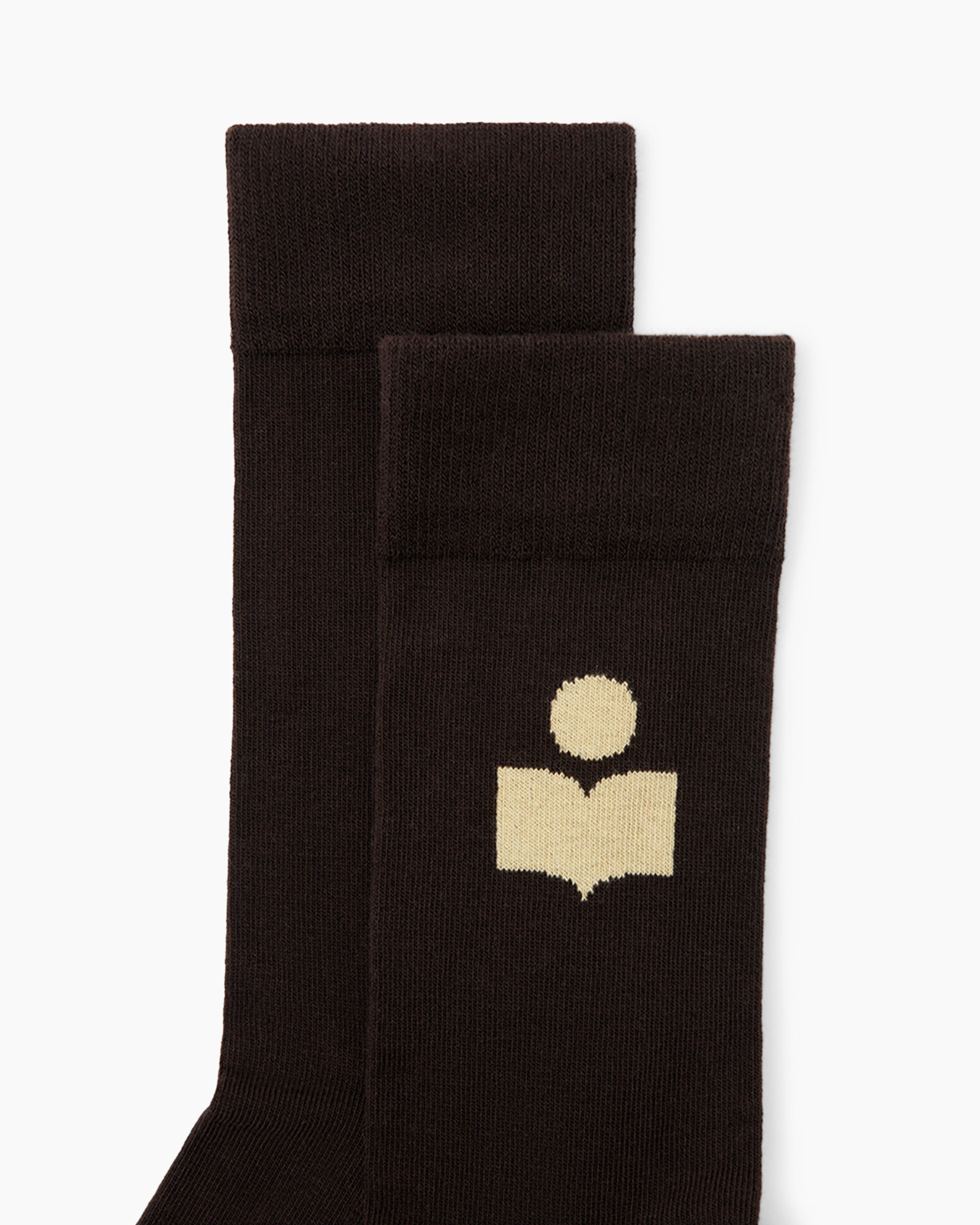 sokken, kousen, bruin, boek-icoon, logo-hoogte
