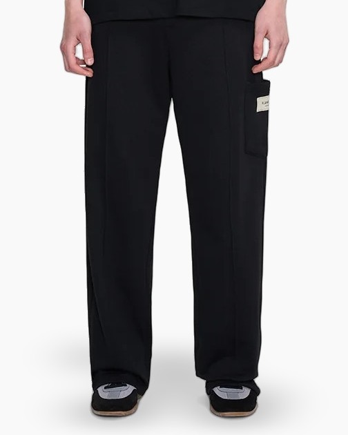 broek, broekzak, cargo zak, zwart, comfort fit