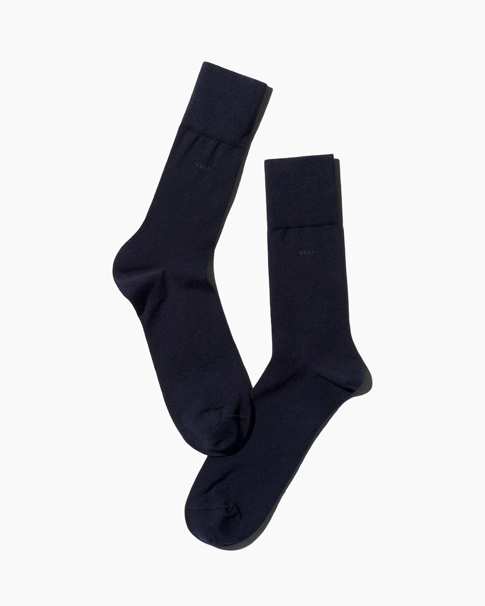 sokken, kuitkousen, marineblauw, effen kleur, middellange