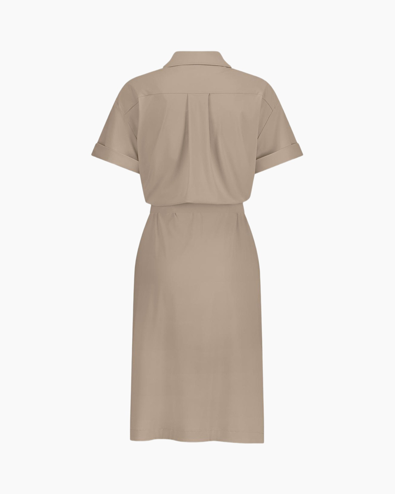 Jurk Louna Blouse Dress Taupe