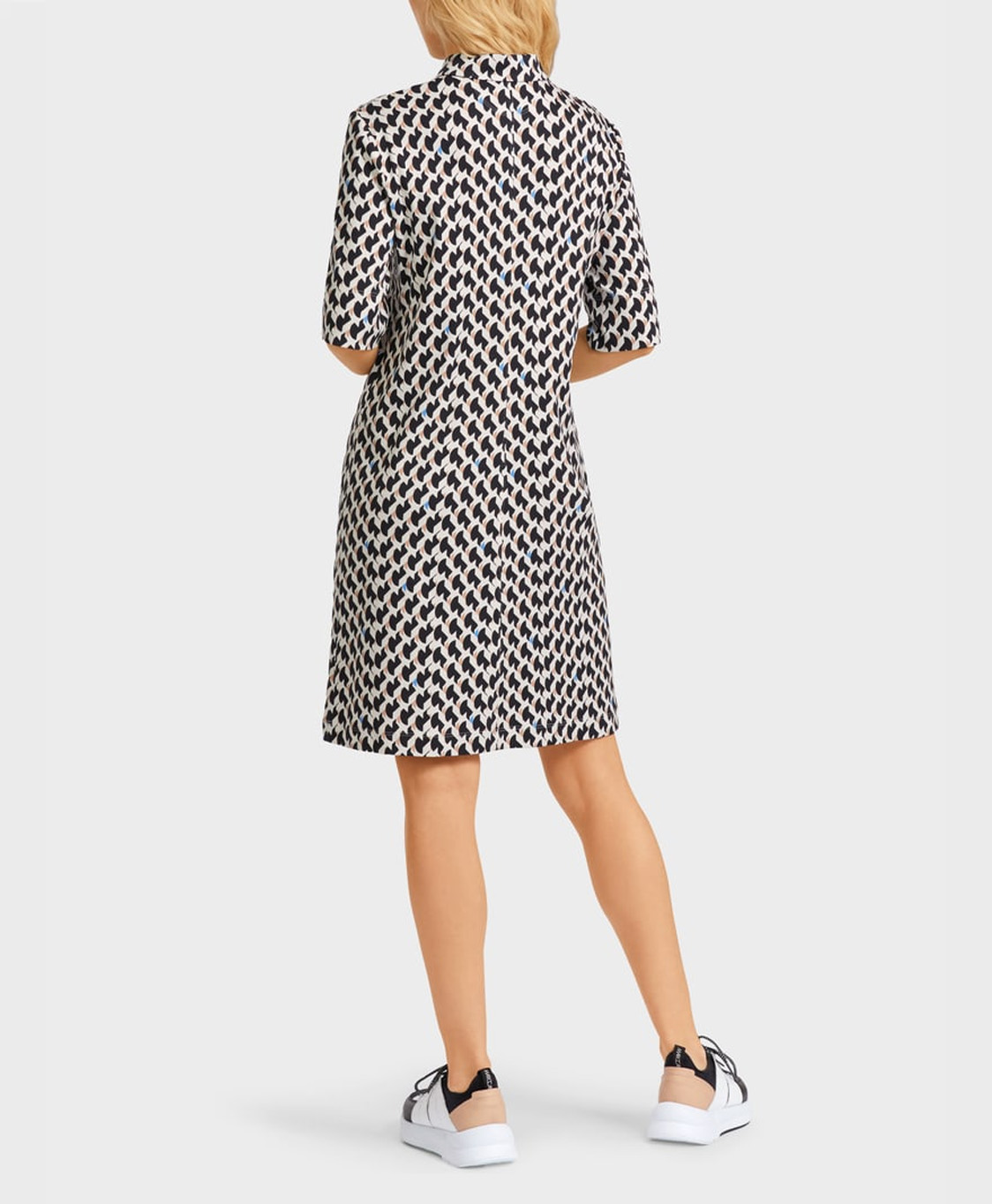Marccain Additions Jurk Ua 21.27 J10 Print + 2 Kleurig