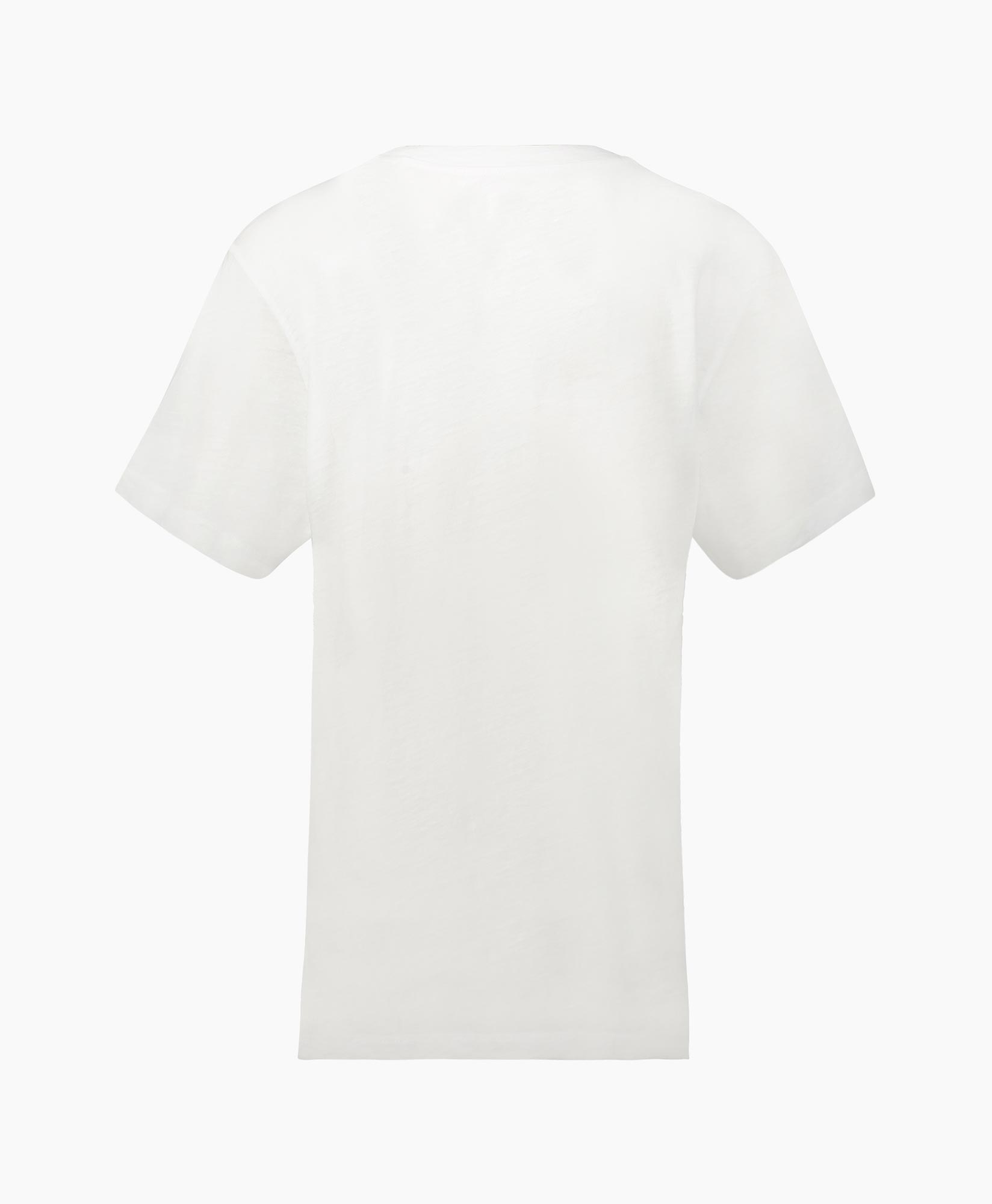 Marant Étoile T-shirt Korte Mouw Zewel Wit