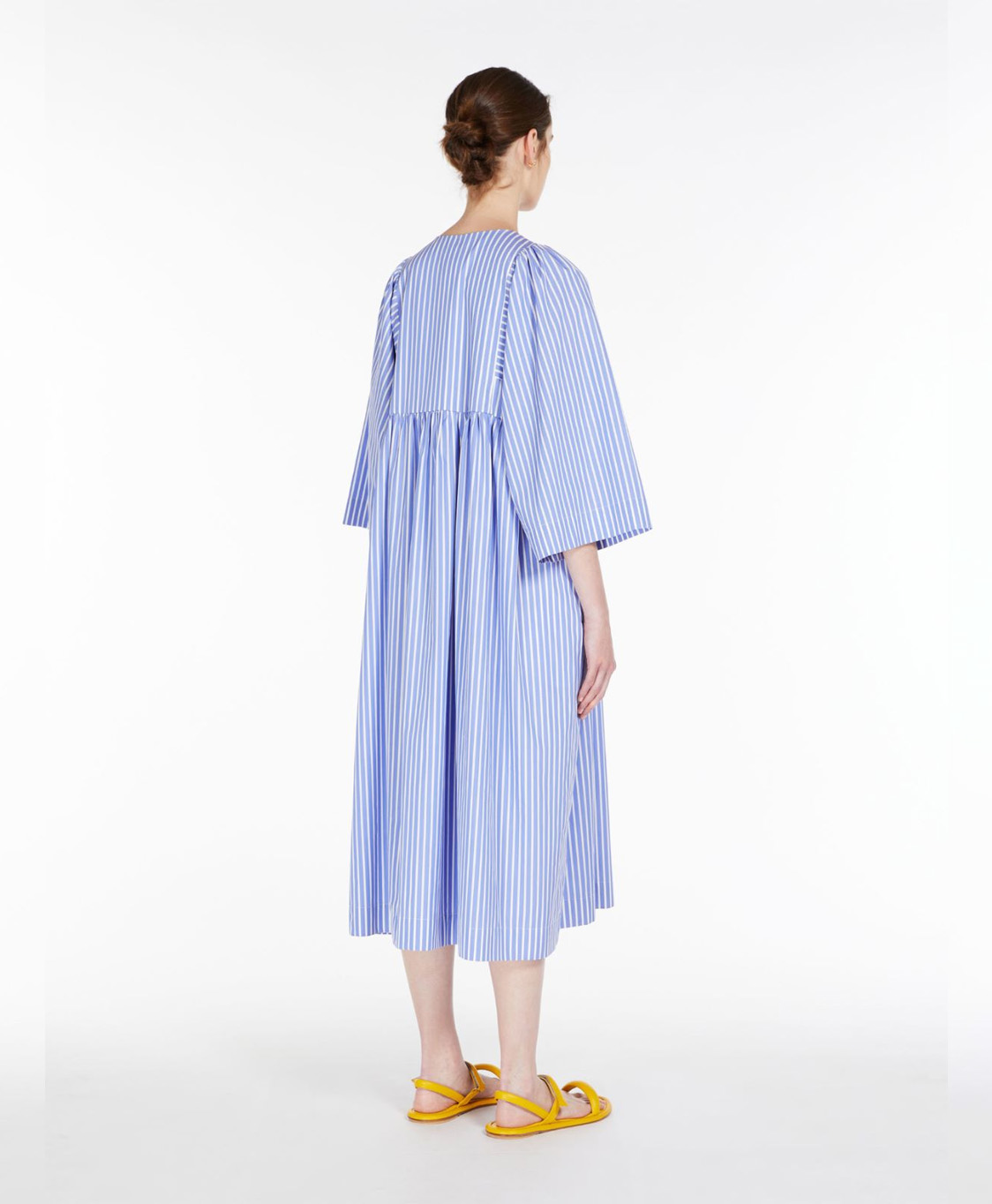 Maxmara Weekend Maxi Jurk Master Blauw dessin