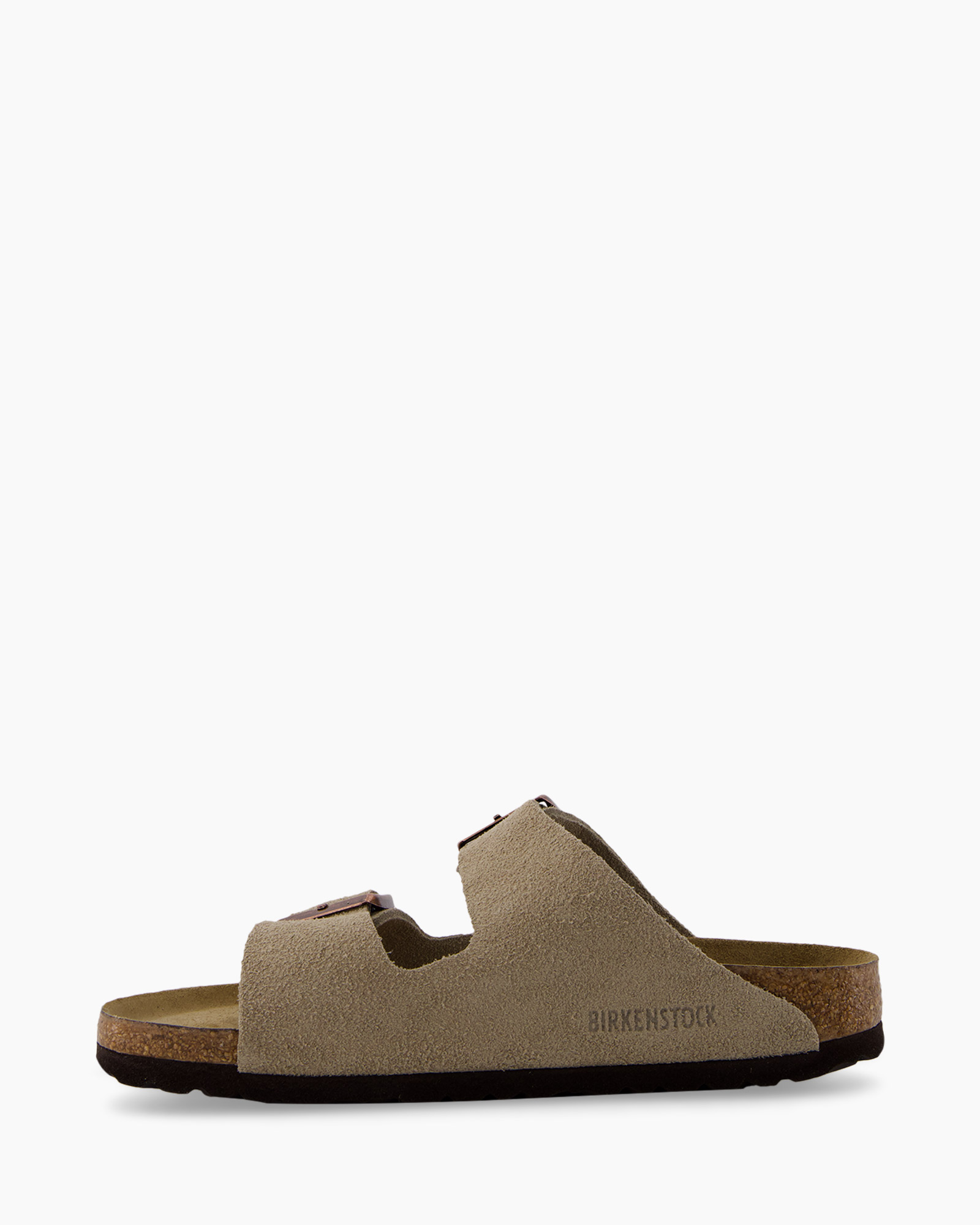 Sandaal Zonder Hak Arizona Soft Footbed Taupe