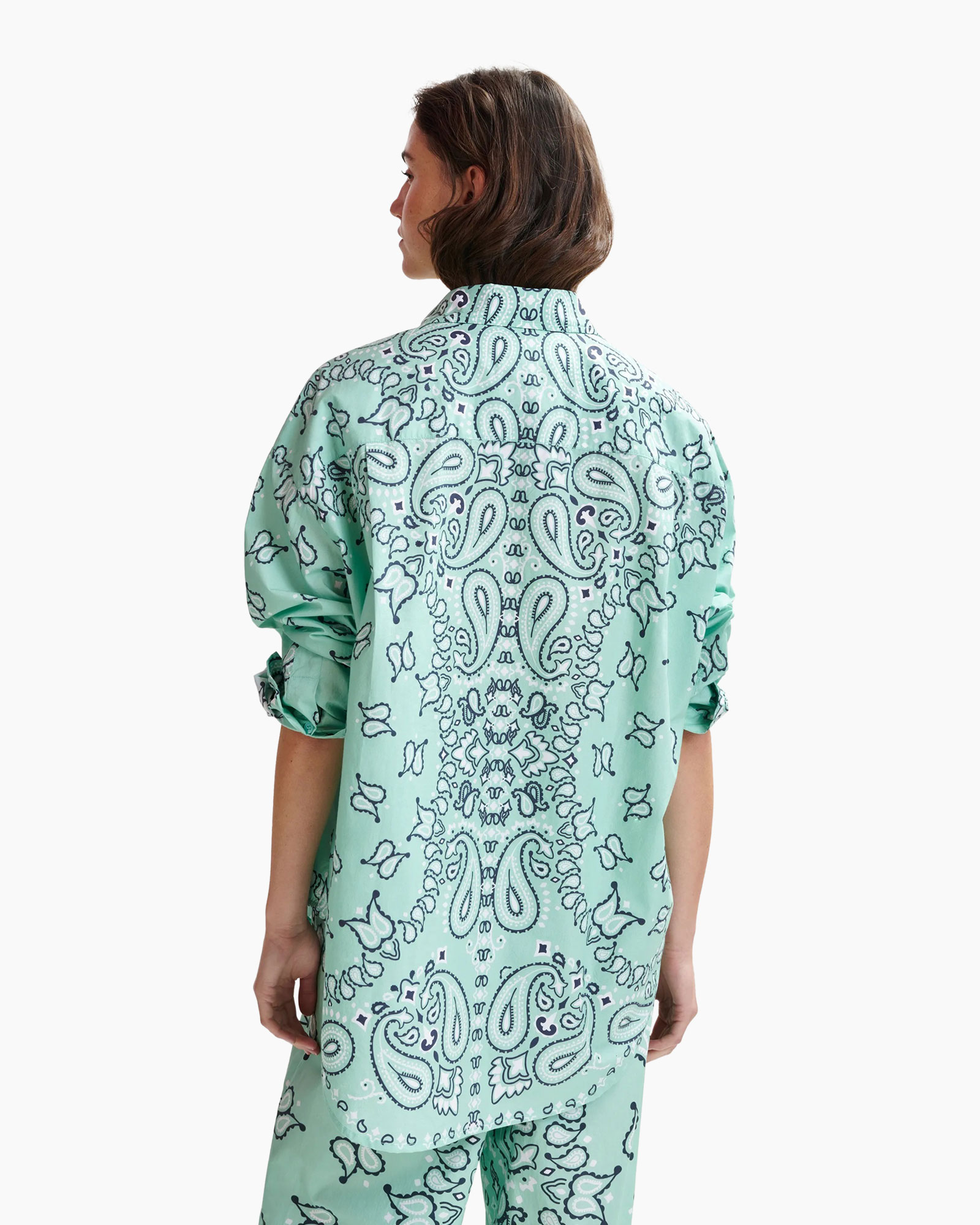 Blouse Histende turquoise