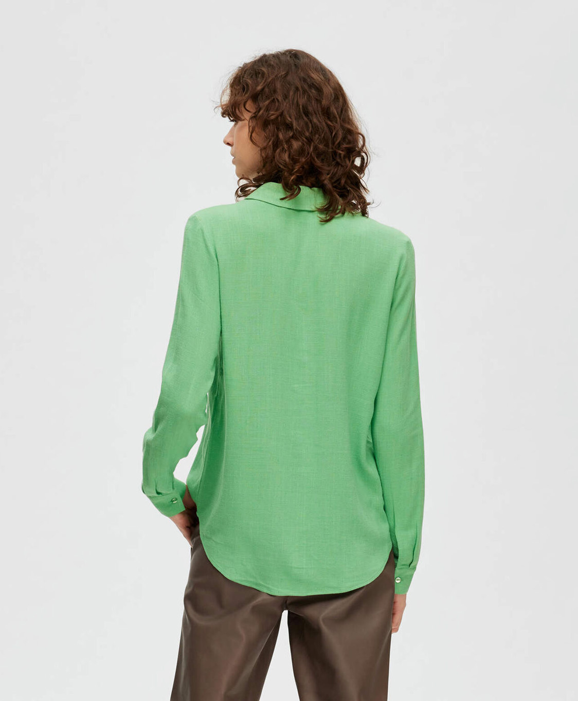 Selected Femme T-shirt Viva Groen