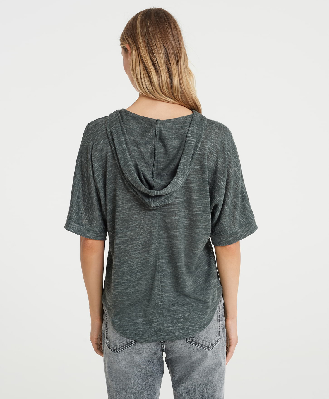 Opus T-shirt Selanaz Groen