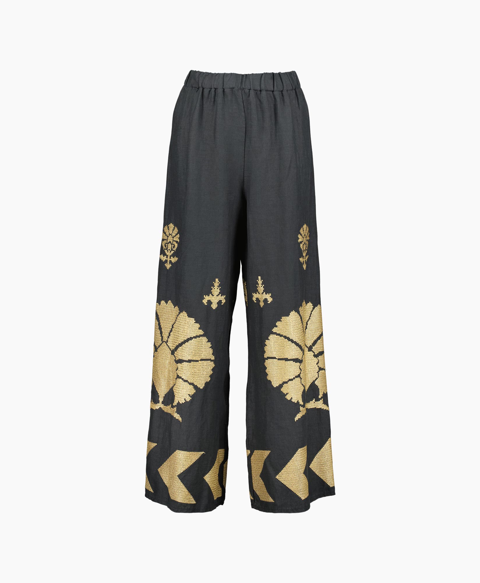 Greek Archaic Kori Broek 210124 Donker Grijs