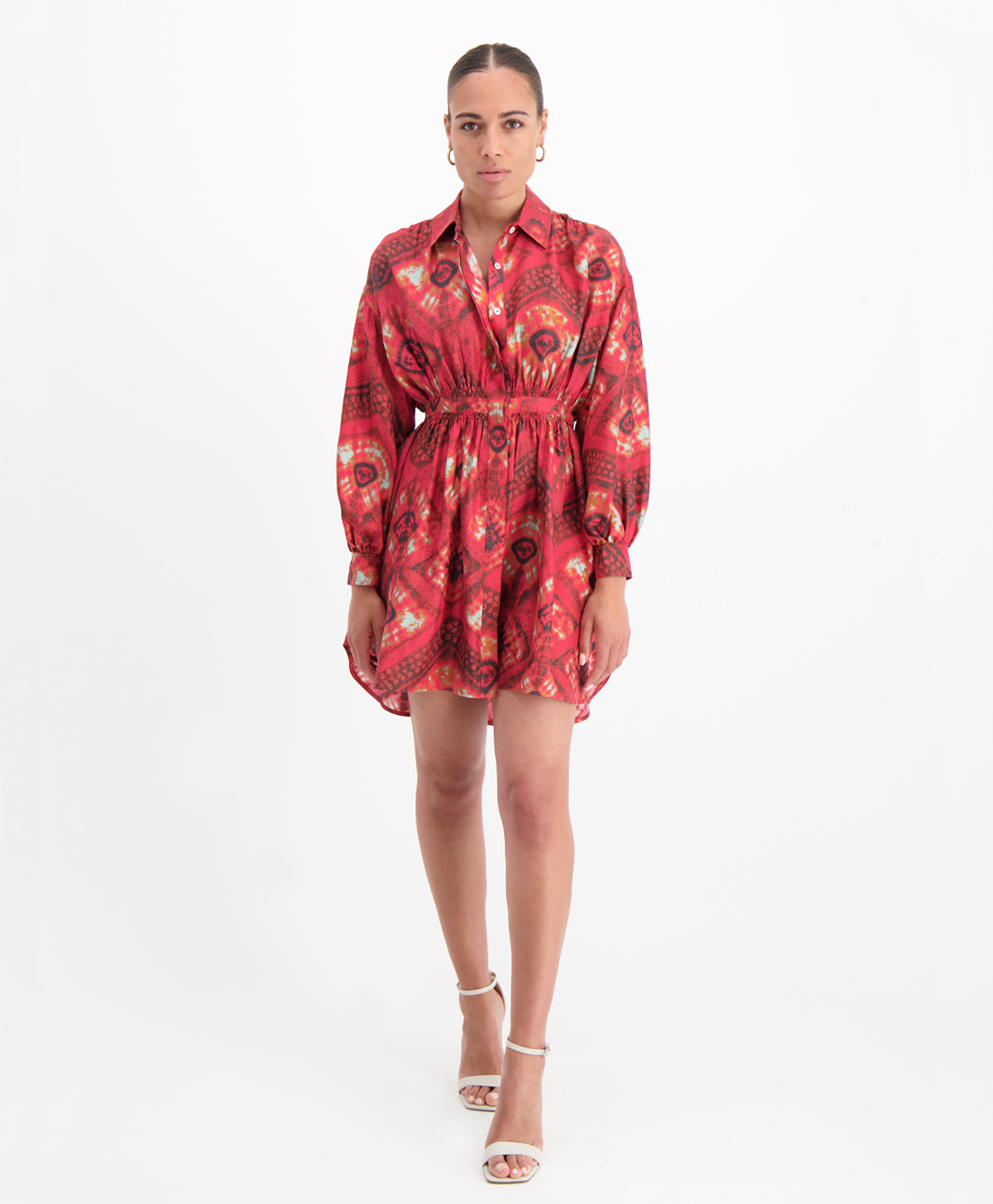 Ulla Johnson Mini Jurk Pf230130 Pink