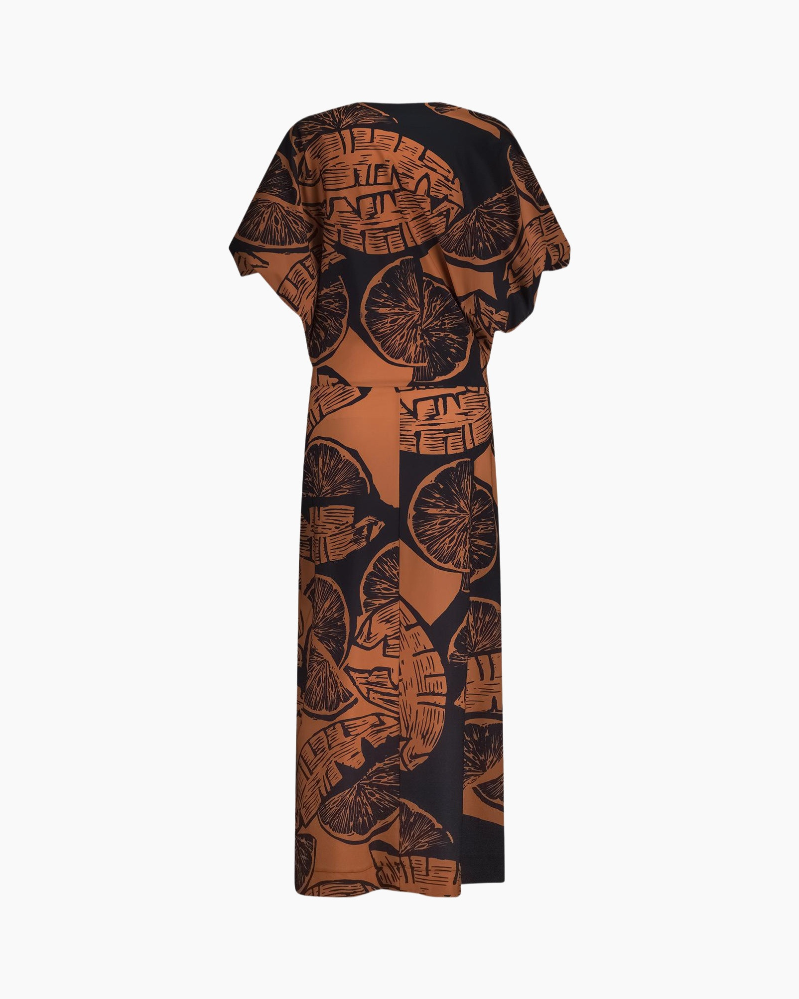 Jurk Ineke Orange Dress Beige