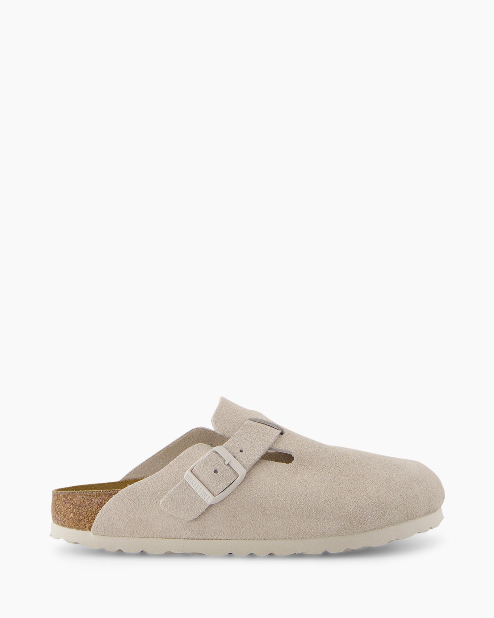 Sandaal Boston Suede Leater Off White