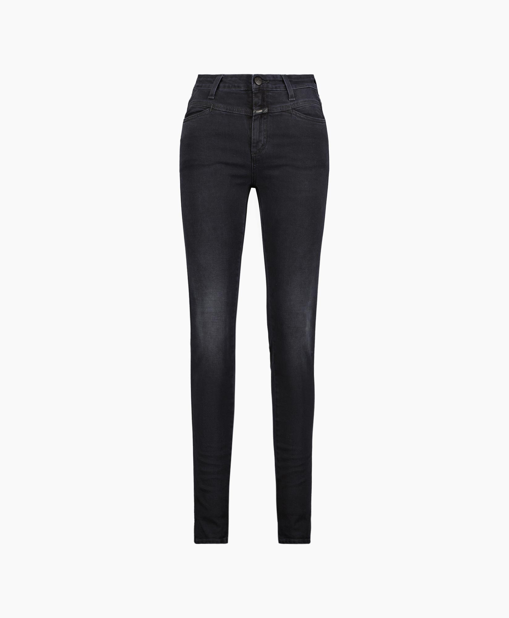 Closed Jeans Skinny Pusher Long Grijs