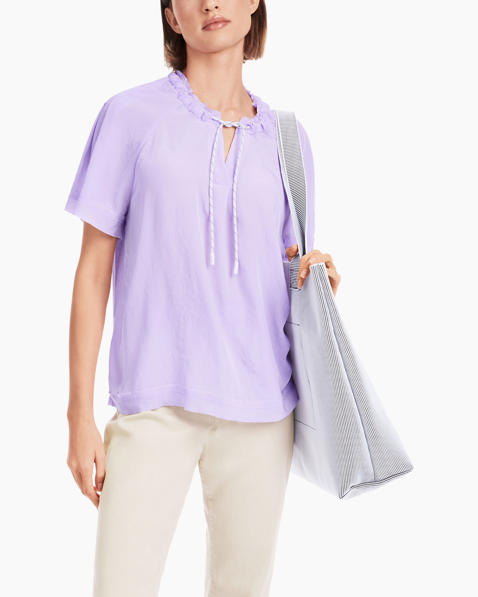 Blouse Ys 55.06 J67 midden paars