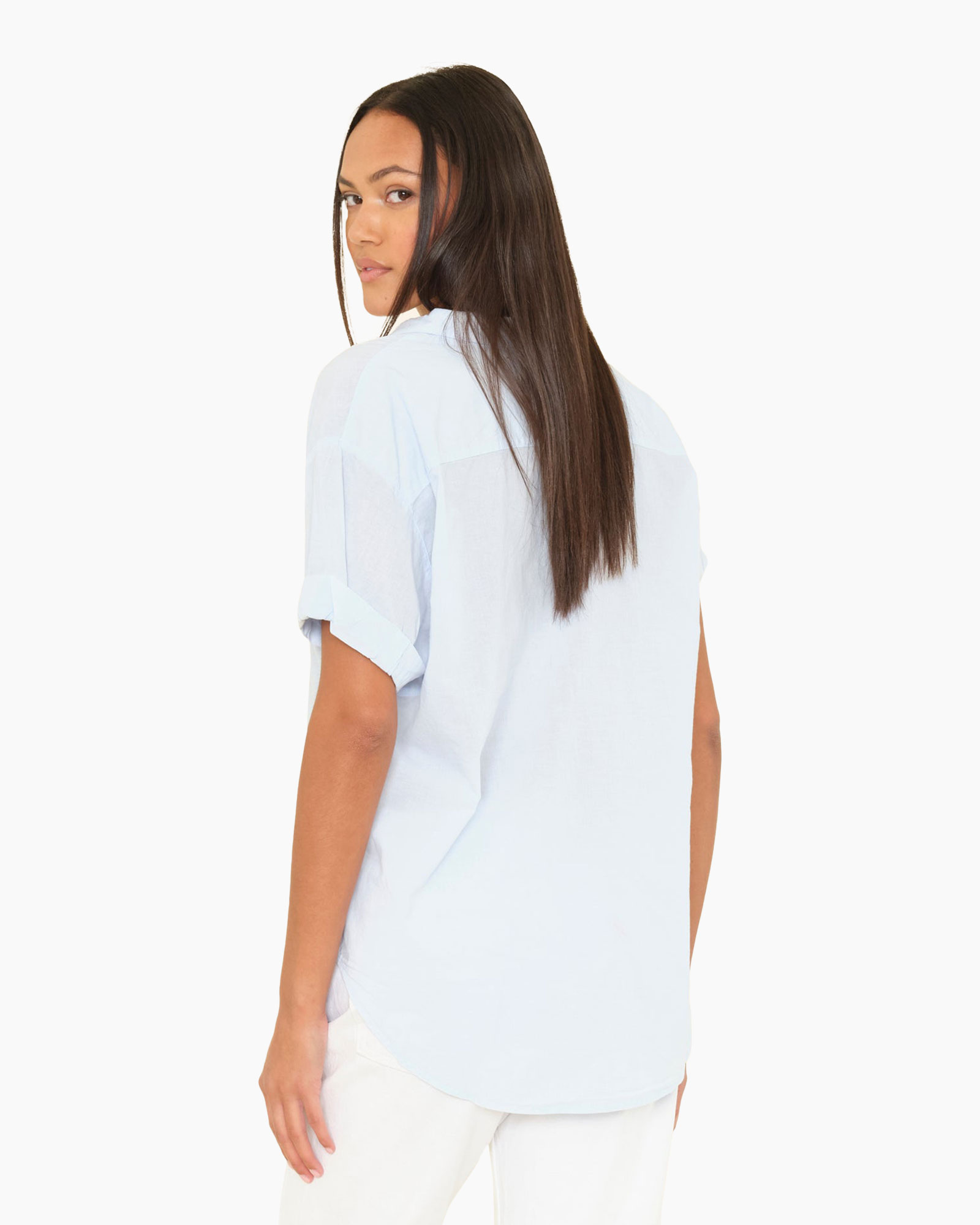 Top Channing Licht Blauw