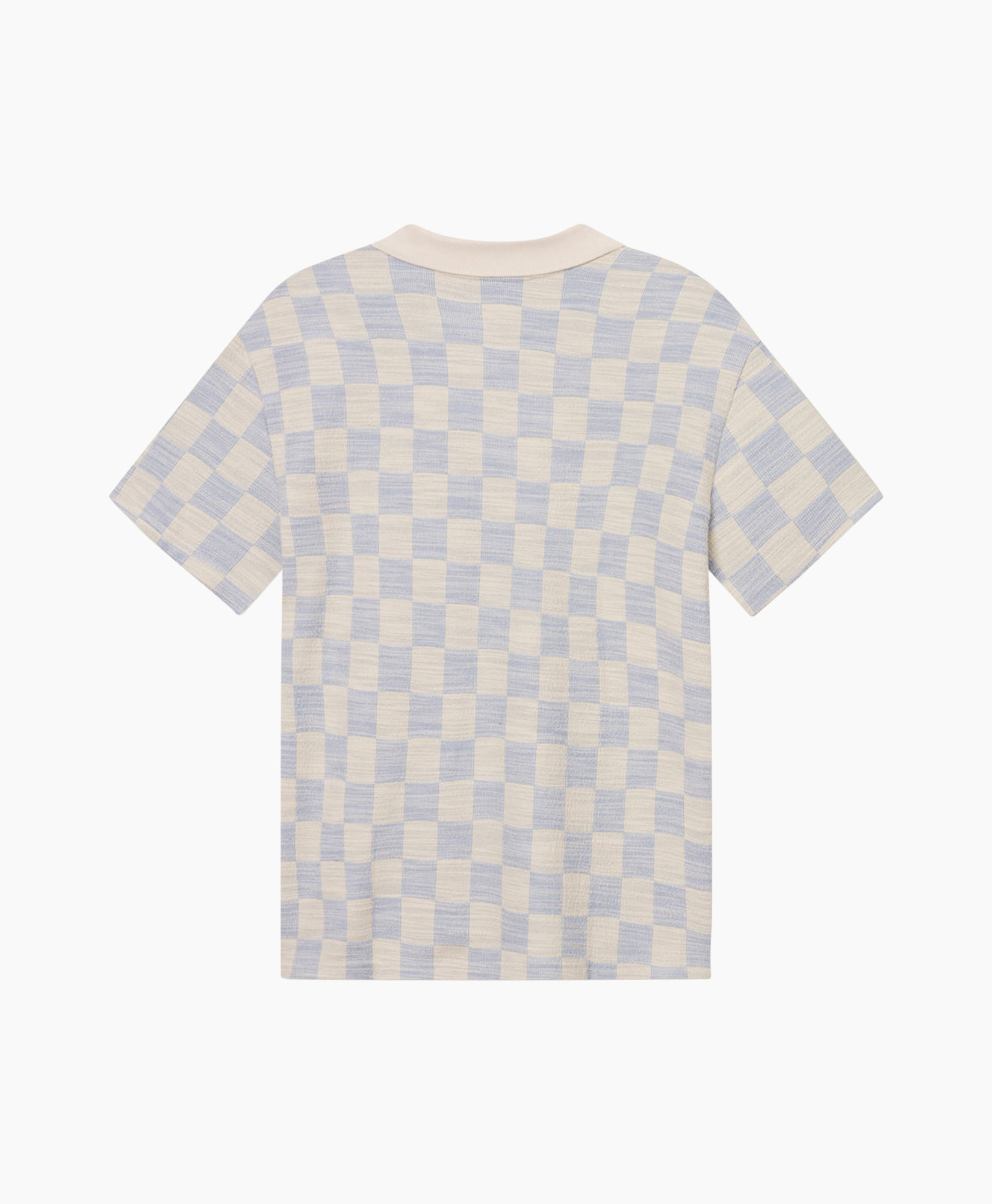 Polo Branson Jersey Jacquard Ivoor / Naturel