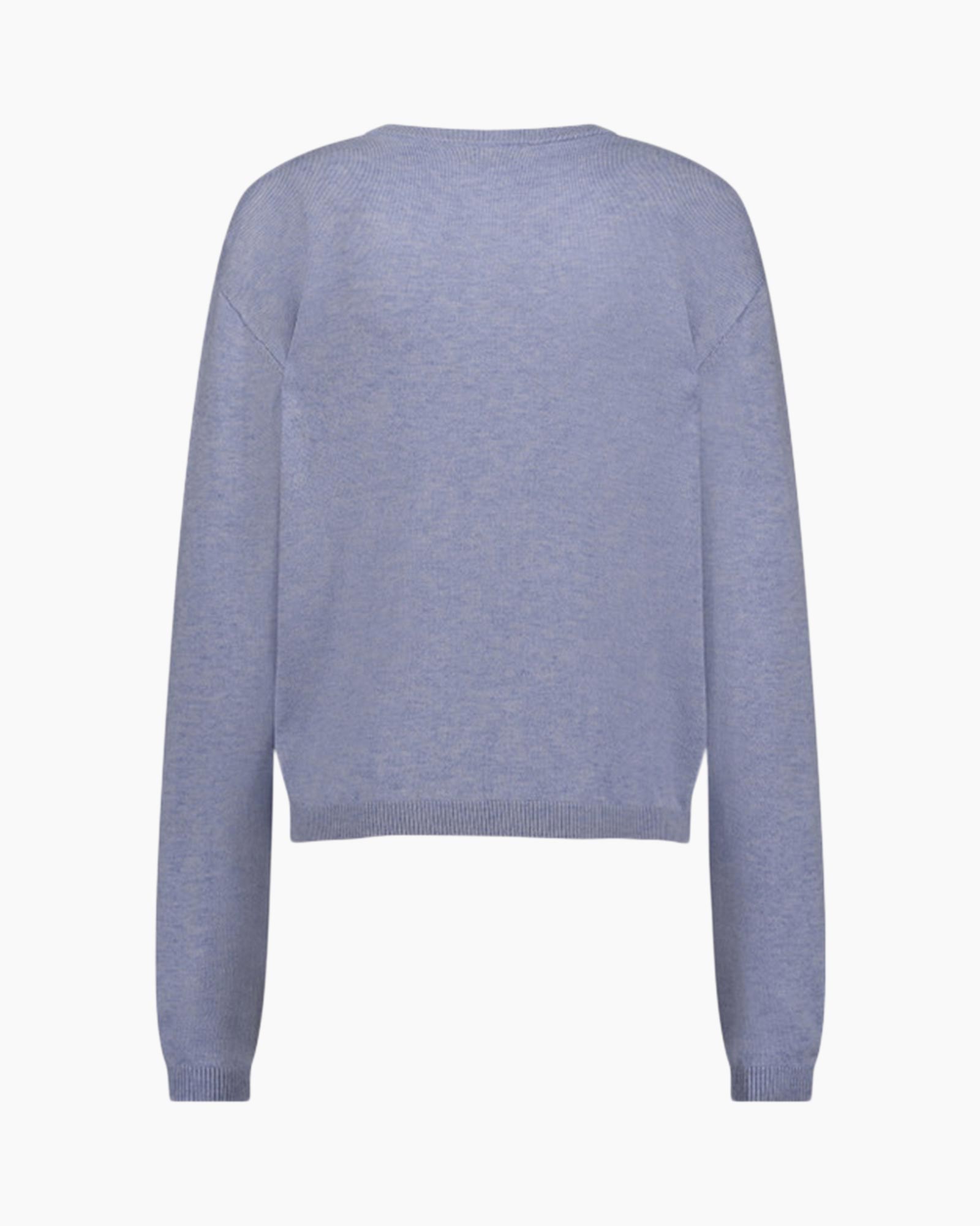 Vest Bibi Cashmere Cardigan Paars