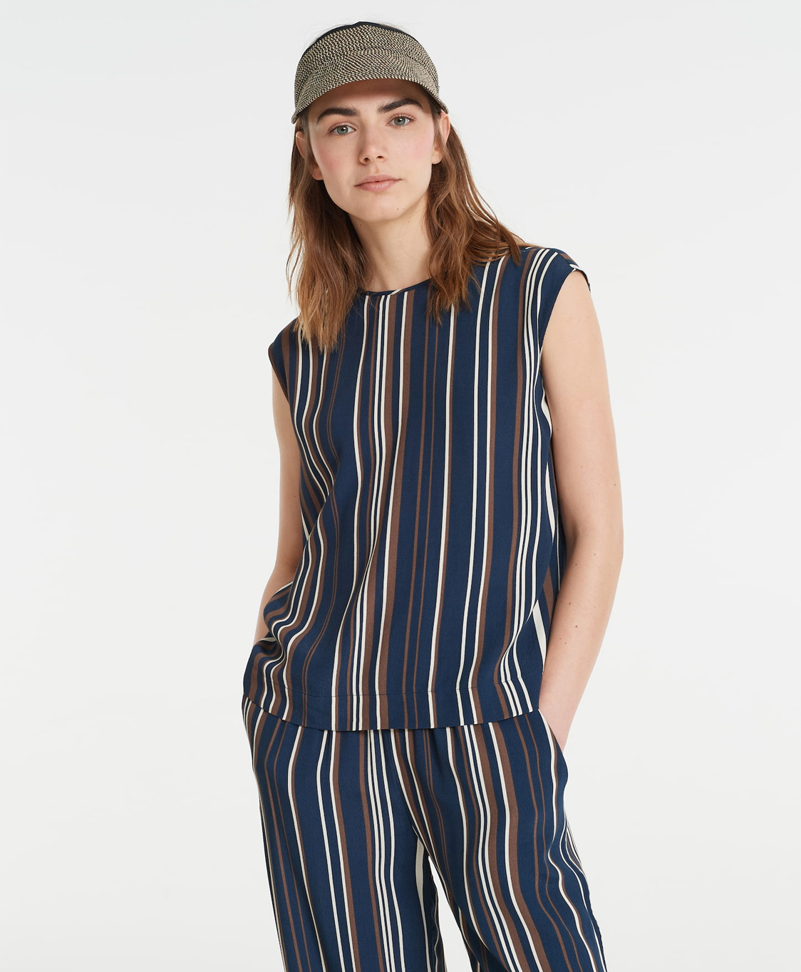 Opus Blouse Fomoni Blauw