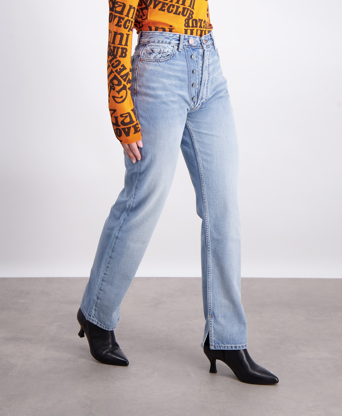 Ganni Jeans F6145 Blauw